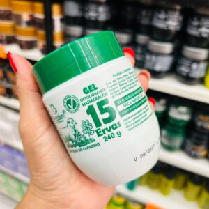 Gel Mass. 15 Ervas 240g BIO