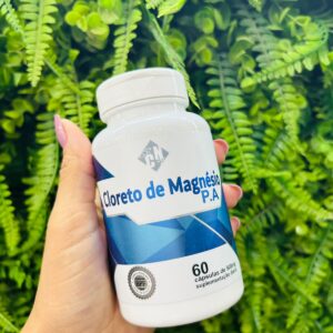 Cloreto de Magnésio P.A - 60 caps 500mg