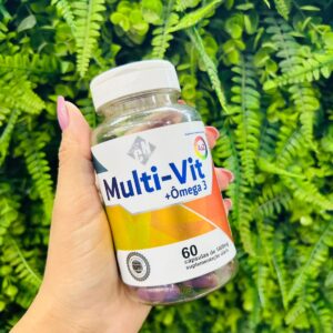 Multi-Vit +Ômega 3 - 60caps 1000mg
