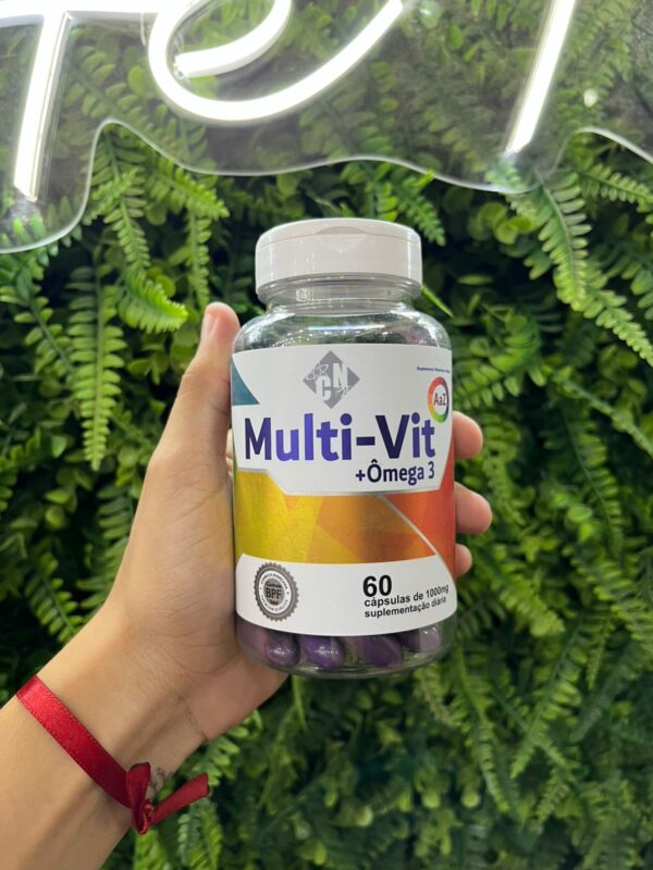 Caps. Multi-Vit Com Ômega 3 60 (caps)