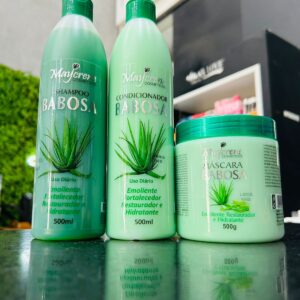 Kit Capilar Babosa 3 Itens 500g