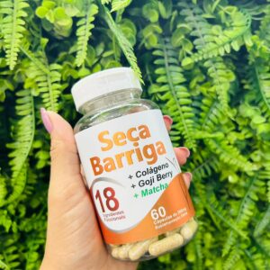 Seca Barriga + Colágeno+ Goji Berry + Matcha - 60 caps 500mg