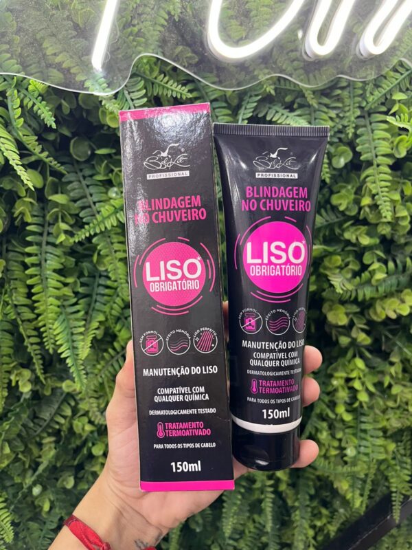 Blindagem No Chuveiro Liso Obrigatório 150ml BK