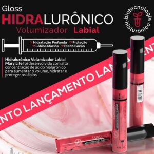 GLOSS HIDRALURÔNICO VOLUMIZADOR LABIAL
