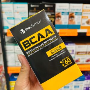 Suplemento Alimentar - BCAA 60CPScps BIOC