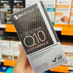 Coenzima Q10 e Vitamina E 60cps BIOC