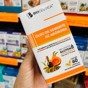 Suplemento Alimentar - Óleo De Semente De Abobora 60cps