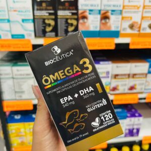 Ômega 3 Black EPA 540mg DHA 360mg  120cps BIOC