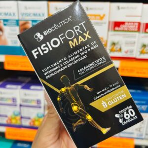 Fisiofort Max Suplemento de Vitaminas E Colageno Tipo 2 60cps BIOC