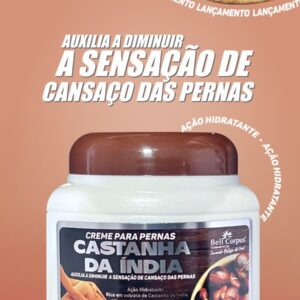 Creme Para As Pernas Castanha Da Índia 250g BLC