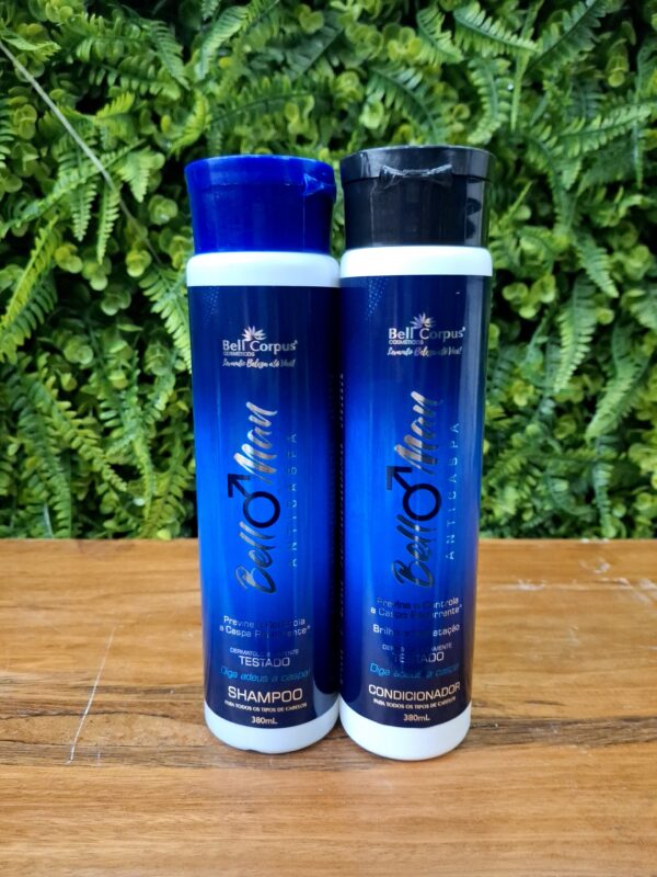 Kit Shamp e Cond Anti Caspa Bell Man 380ml BLC