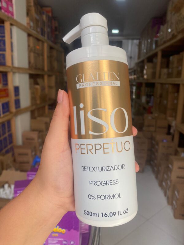 ESCOVA PROGRESSIVA LISO PERPETUO 500ML- GLATTEN