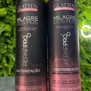 Kit 2 Itens Milagre Dos Fios Repair Pro 300ml