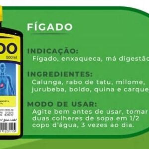 Chá Gordura No Fígado 500ml - Natuvida