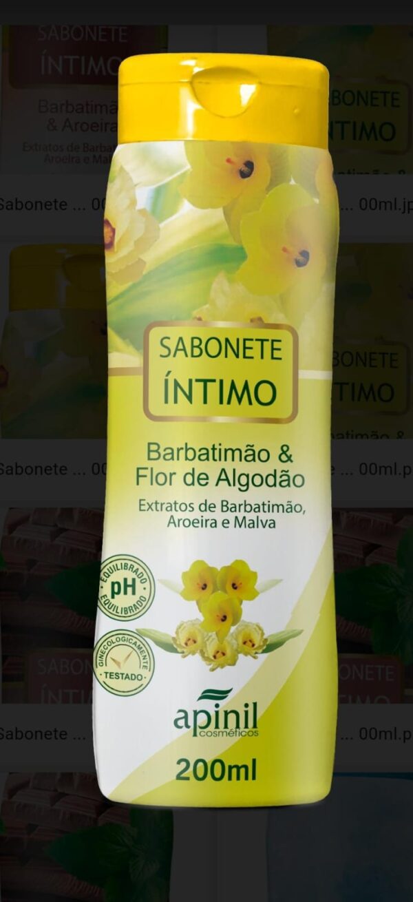 SABONETE IMTIMO BARBATIMÃO E FLOR DE ALGODÃO 200ML