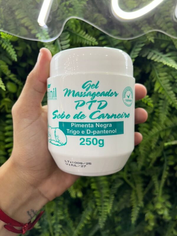 Gel Massageador PTD Sebo De Carneiro 250g APNL