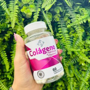 Colágeno Hidrolisado+ Vitamina C - 60 caps 500mg