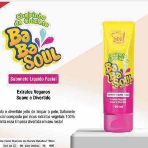Sabonete Liquido Facial Babasoul Tutti-Frutti 100ml