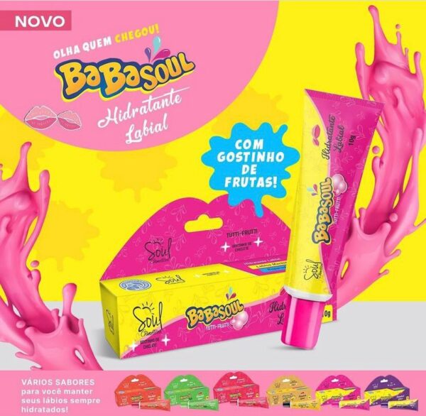 HIDRATANTE LABIAL BABASOUL TUTTI FRUTTI 10g