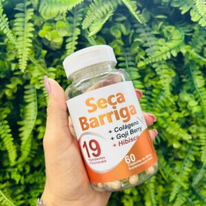 Seca Barriga+ Colágeno + Goji Berry+ Hibisco - 60caps 500mg