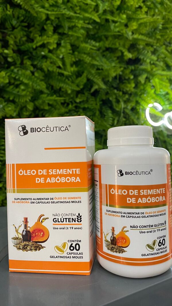 Óleo De Semente De Abobora 60cps BIOC
