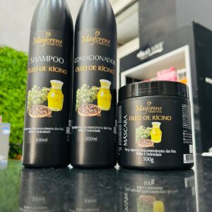 Kit Óleo De Rícino 3 Itens