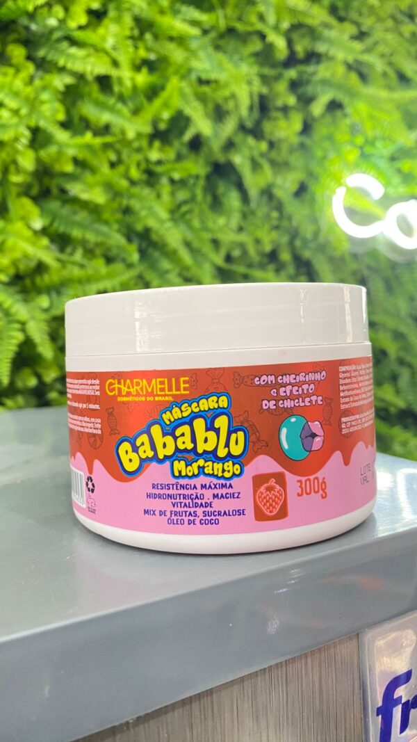 Máscara Babablu Morango 300g