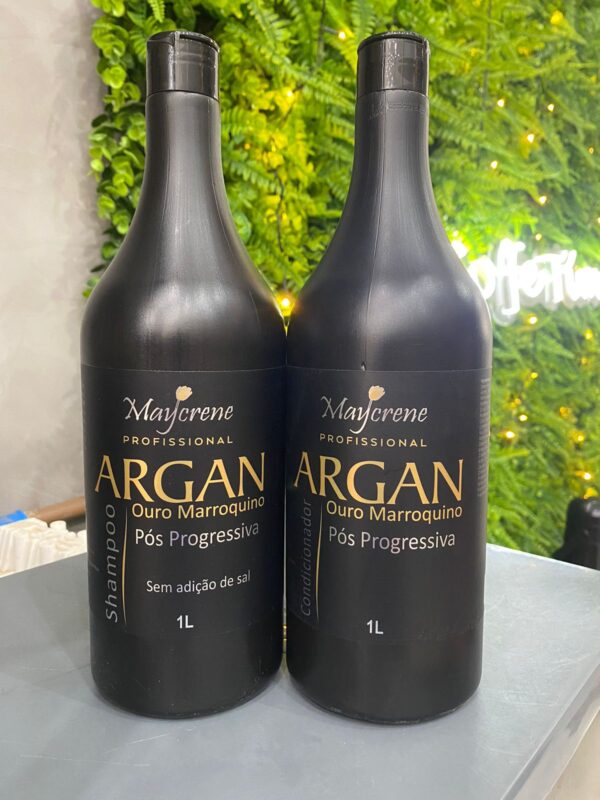KIT 2 ITENS ARGAN 1 L