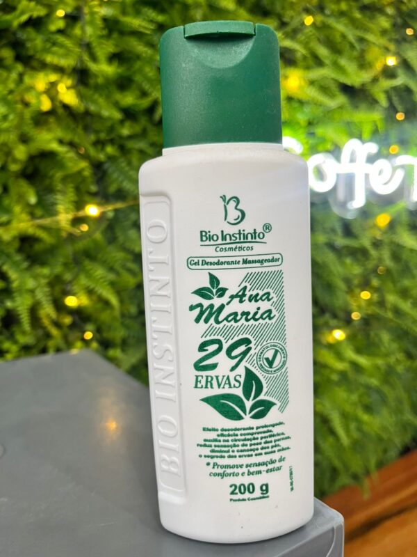 Gel Massageador 29 Ervas 200g