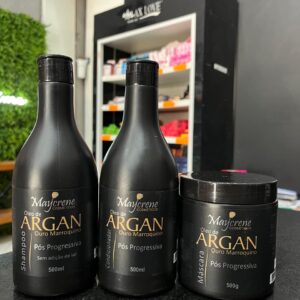 Kit Capilar Argan Pós 3 Itens 500g
