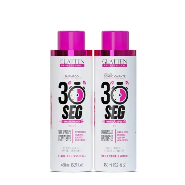Kit 2 Itens 30 Seg 450ml
