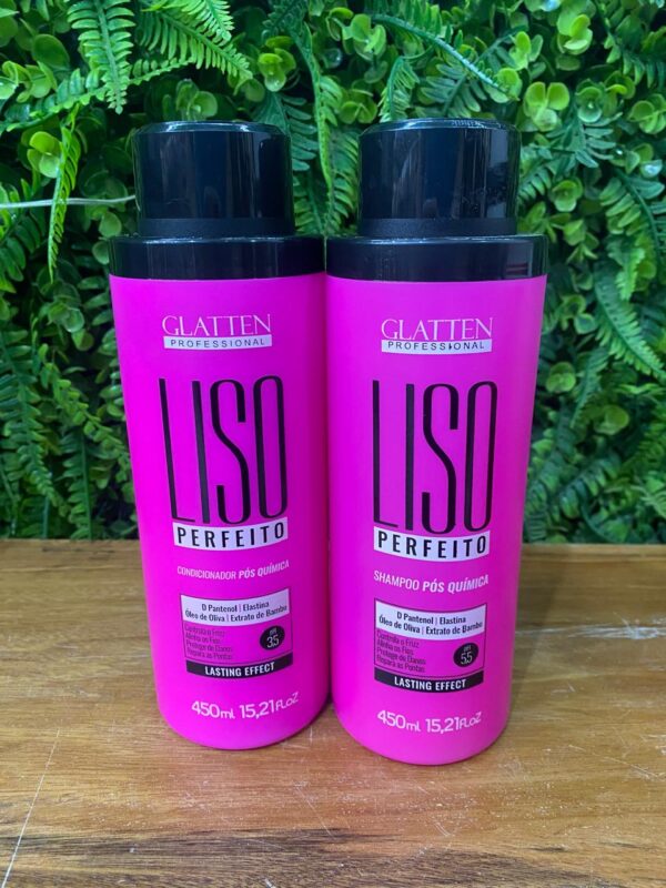 Kit 2 Itens Pós Quimica Liso Perfeito 450ml