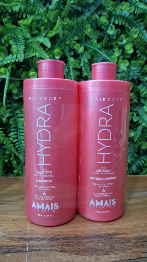 Amais Cosmetics - Kit Capilar Shampoo + Condicionador Hydra - 450ml cada