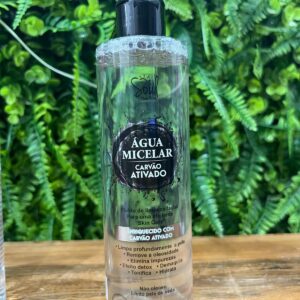 Água Micelar Carvão Ativado 250ml SOUL