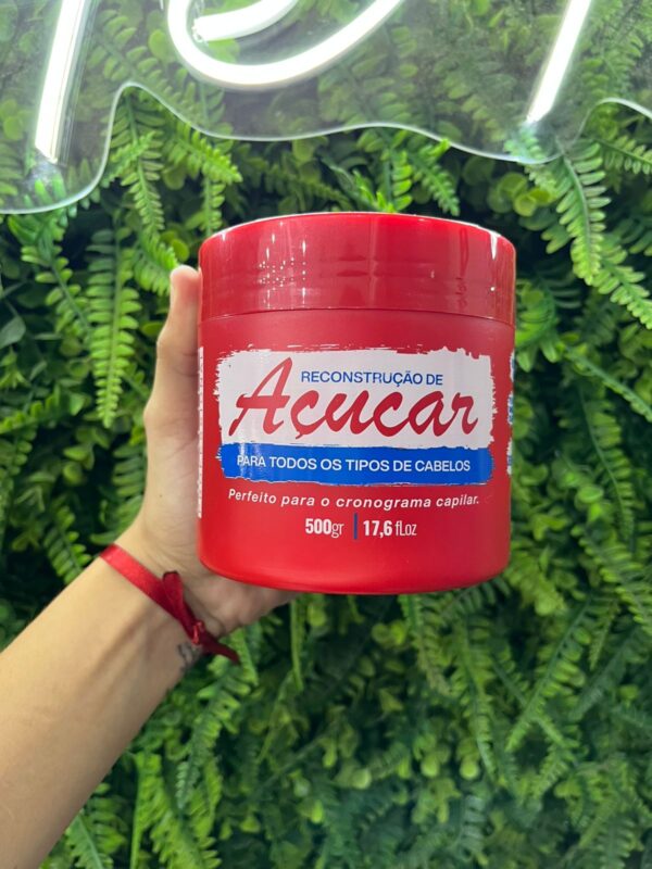 Máscara Reconstrução de Açúcar 500g