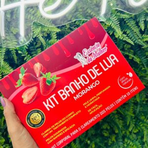 Kit Banho De Lua - Morango