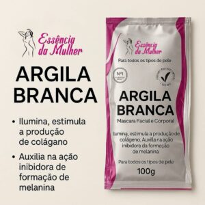 Argila Branca 100ml