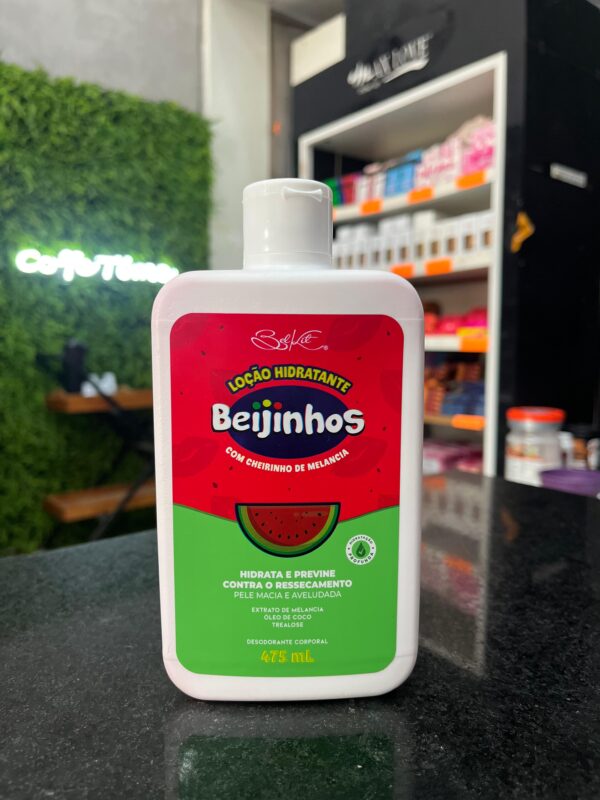 Loção Hidratante Beijinhos Melancia 475ml BK