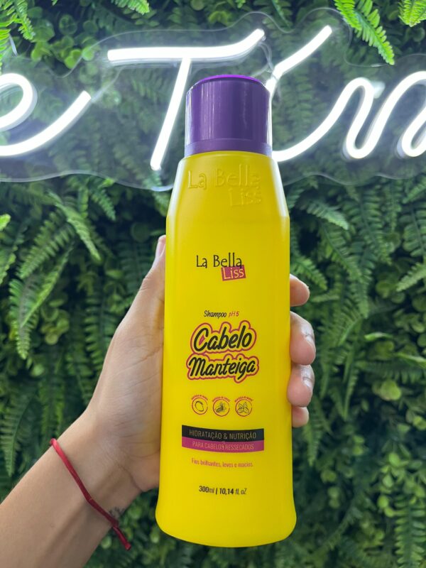 Shampoo Cabelo Manteiga 300ml