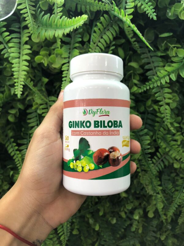 Ginko Biloba Com Castanha Da India 60cps