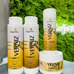 Kit 4 Itens Verniz - Begônia