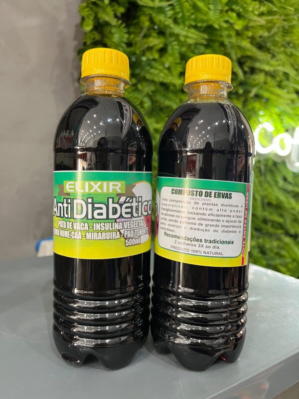 ELIXIR ANTIDIABÉTICO 500ML - NATURAL
