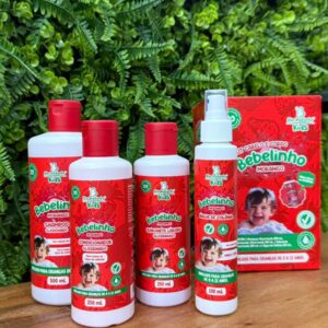 Kit 4 Itens Bebelinho Morango BIO