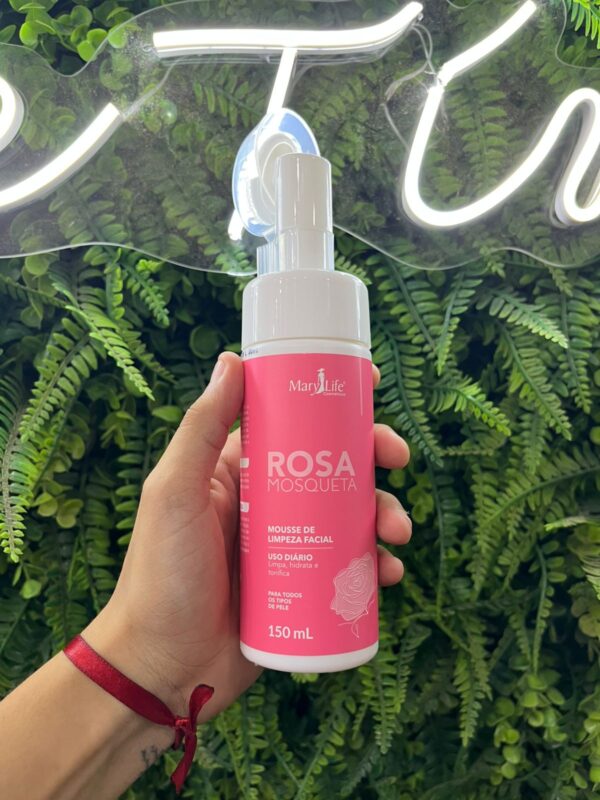 MOUSSE DE LIMPEZA FACIAL ROSA MOSQUETA 150ML