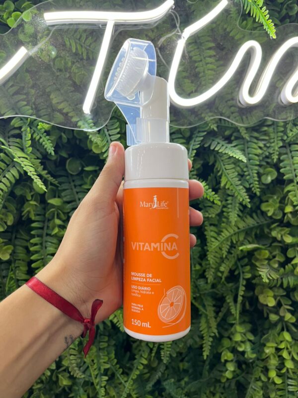 MOUSSE DE LIMPEZA FACIAL VITAMINA C 150ML