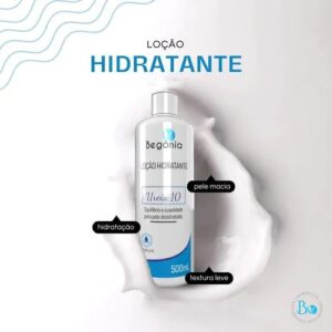 Loção Hidratante Ureia 10 500ml - Begônia