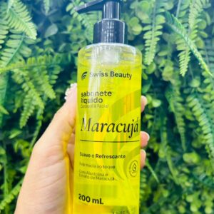 Sabonete Líquido Corporal e Facial Maracujá 200ml - SW