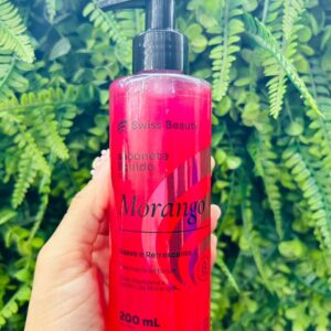 Sabonete Líquido Corporal e Facial Morango 200ml - SW