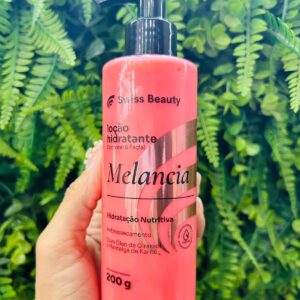 Loção Hidratante Corporal e Facial Melancia 200g - SW