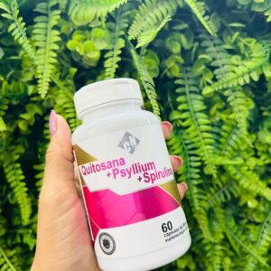 Quitosana + Psyllium+ Spirulina - 60caps 500mg
